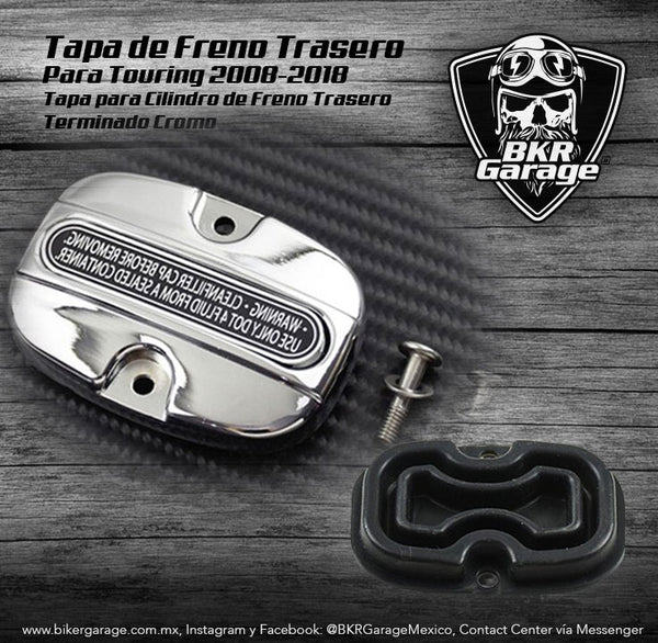 Tapa para Deposito de Liquido de Frenos Trasero Terminado Cromo