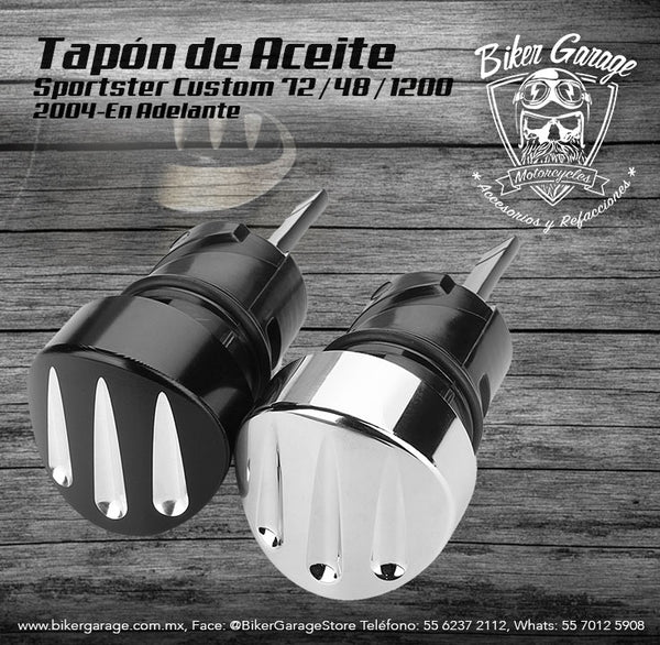 Tapon de Aceite para Sportster Corte Láser